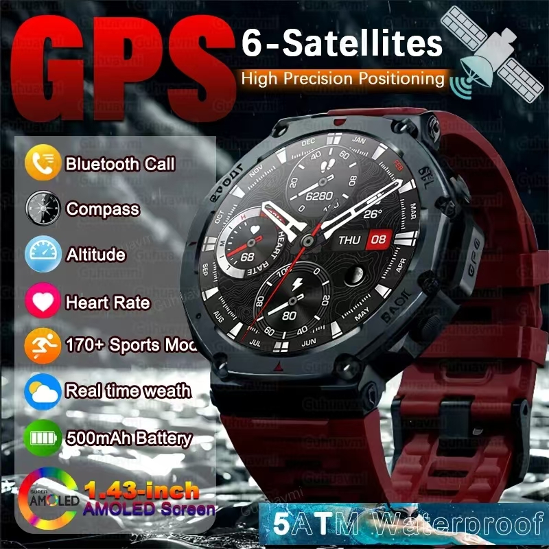 Smartwatch Faces - North Edge T-Rex Ultra GPS Smart