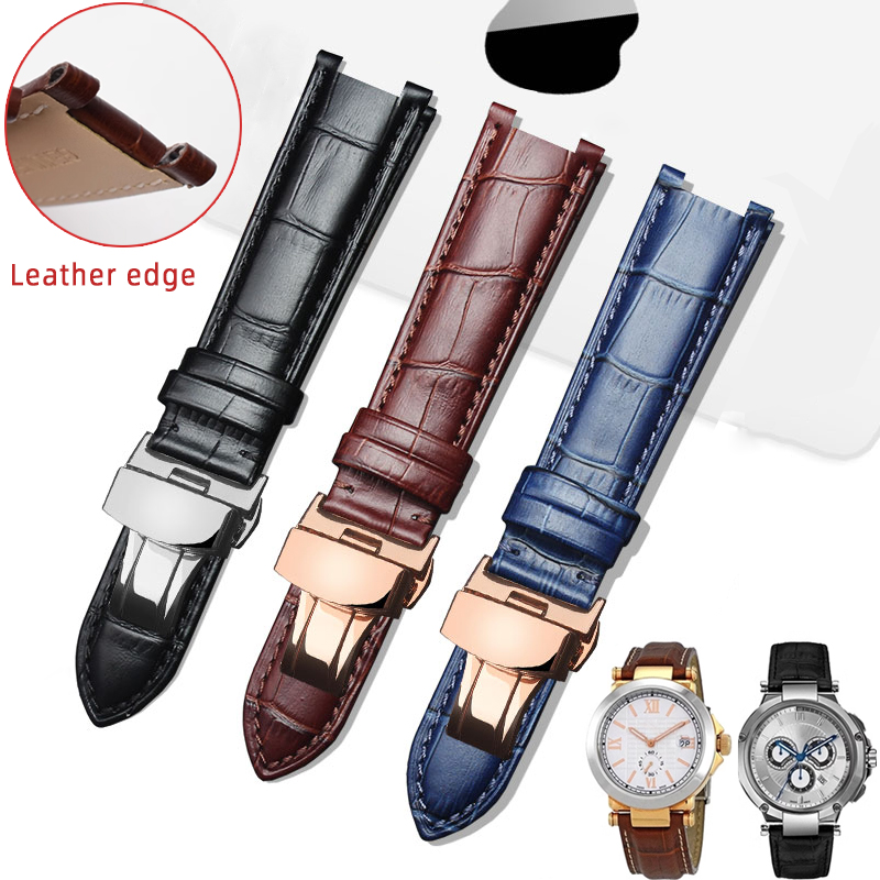 Smartwatch Guess - 22*13mm 20*11m Notched cowhide Leather watch