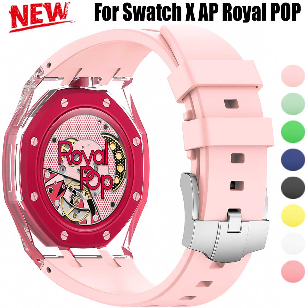 Smartwatch X - Colorful Silicone Strap For Swatch X