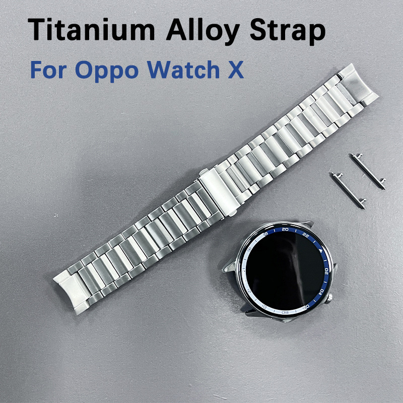 Smartwatch X - NO Gaps Titanium Alloy Strap Watchband