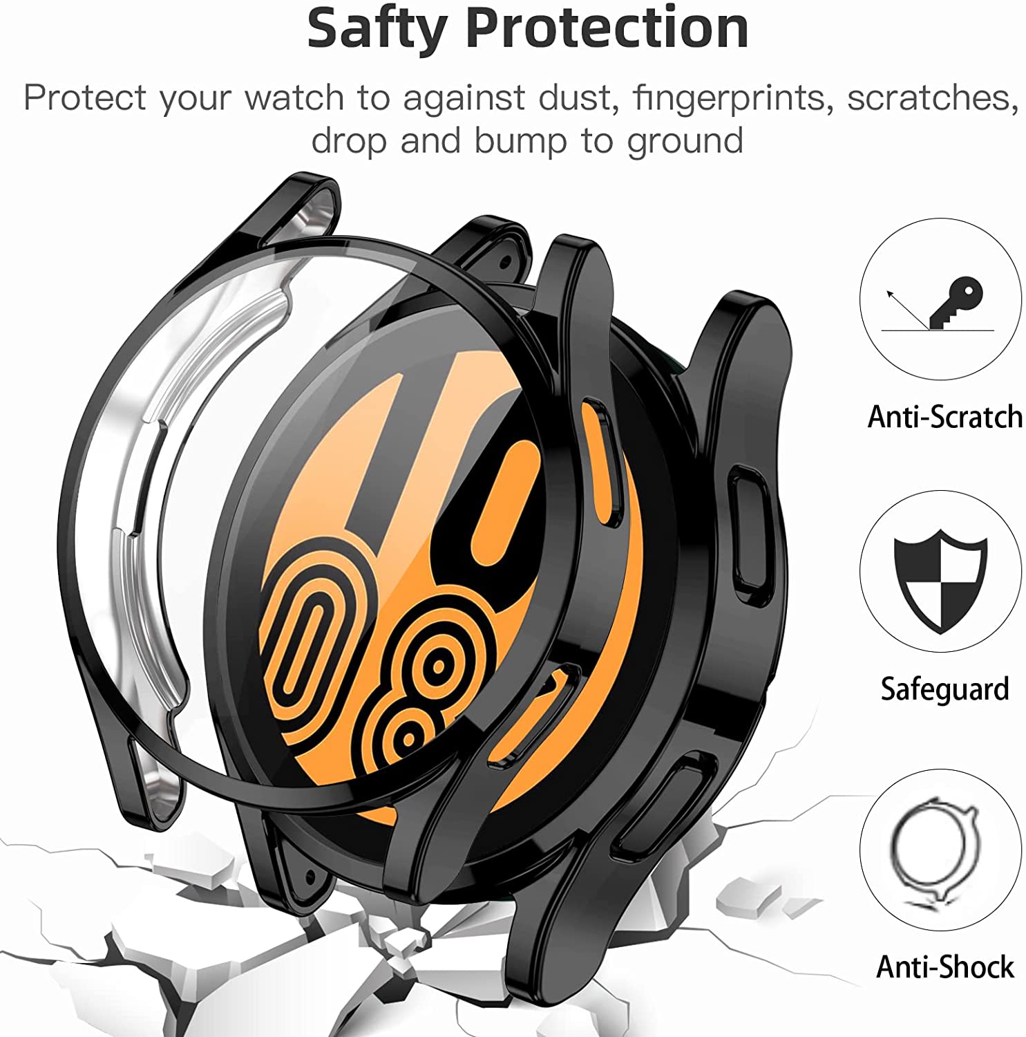 Case for samsung Galaxy watch  - огляд і ціна Samsung Smartwatch Accessories