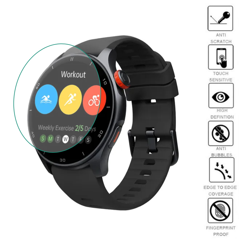 5pcs TPU Soft Smartwatch Clear - огляд і ціна Motorola Smartwatch Accessories