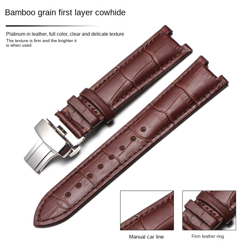 22*13mm 20*11m Notched cowhide - огляд і ціна Smartwatch Guess