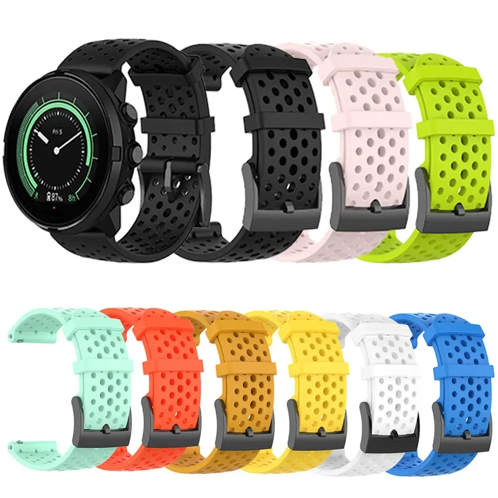 24mm Silicone Band For SUUNTO  - огляд і ціна Fossil Smartwatch Accessories