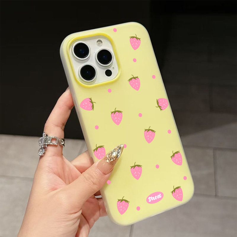 Sweet Pink Strawberry Pattern  - огляд і ціна Xiaomi Redmi Note 14