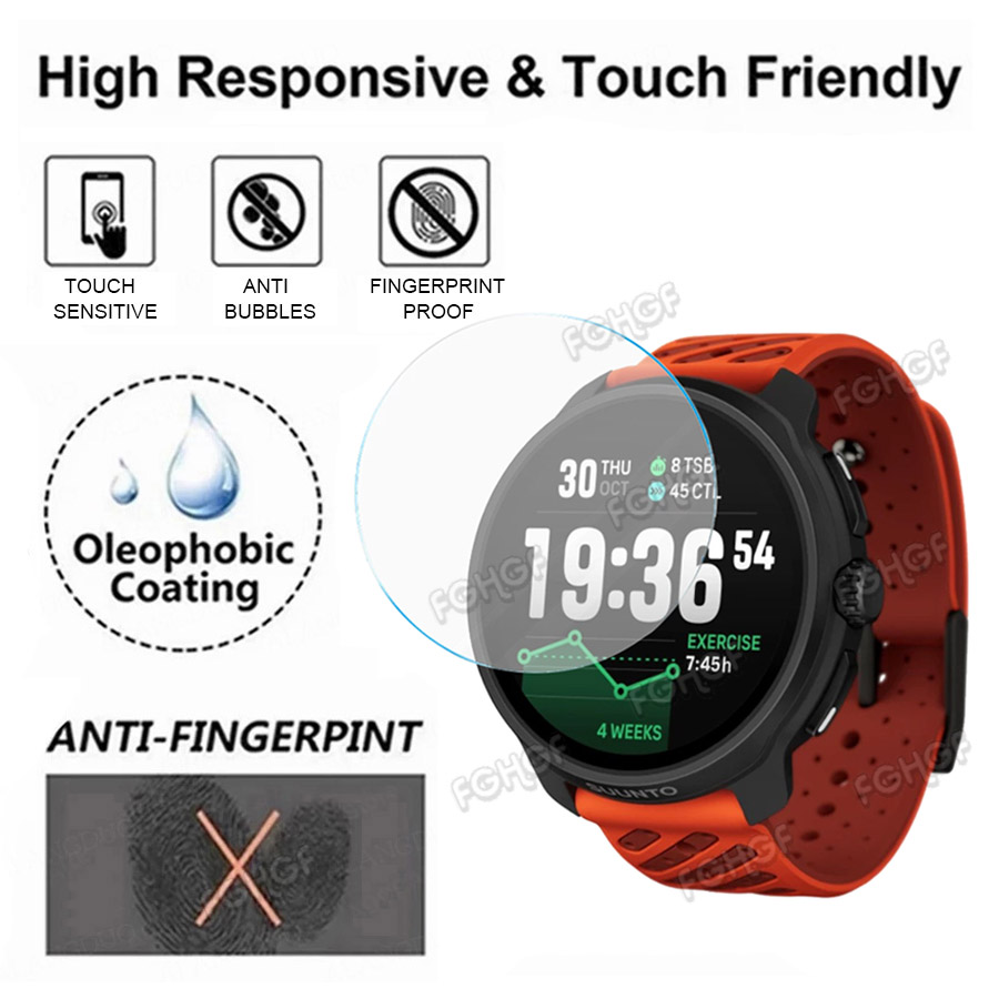 Tempered Glass Protective Film - огляд і ціна Garmin Smartwatch Accessories
