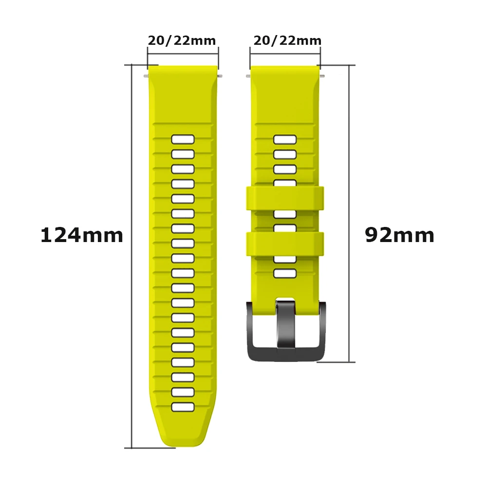 Strap Silicone Watch Band 22mm - огляд і ціна Smartwatch X