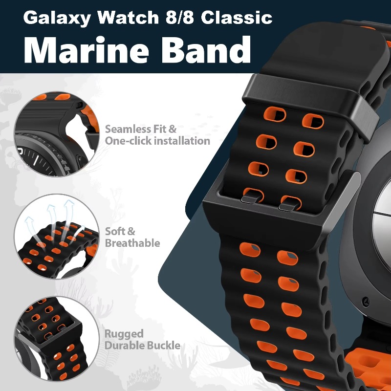 Two-Tone Strap For Samsung Gal - огляд і ціна Samsung Smartwatch Ultra Accessories