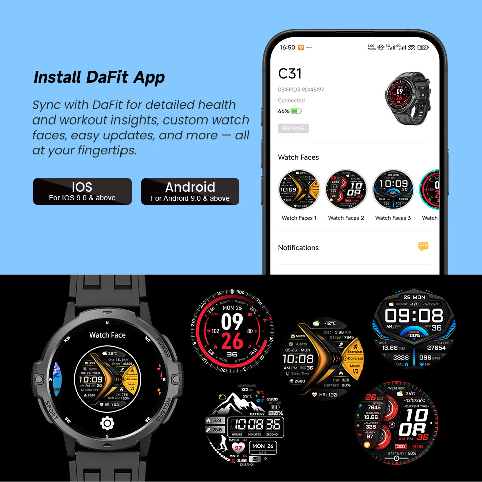 2026 NEW GPS Smart Watch 1.46' - огляд і ціна Smartwatch X