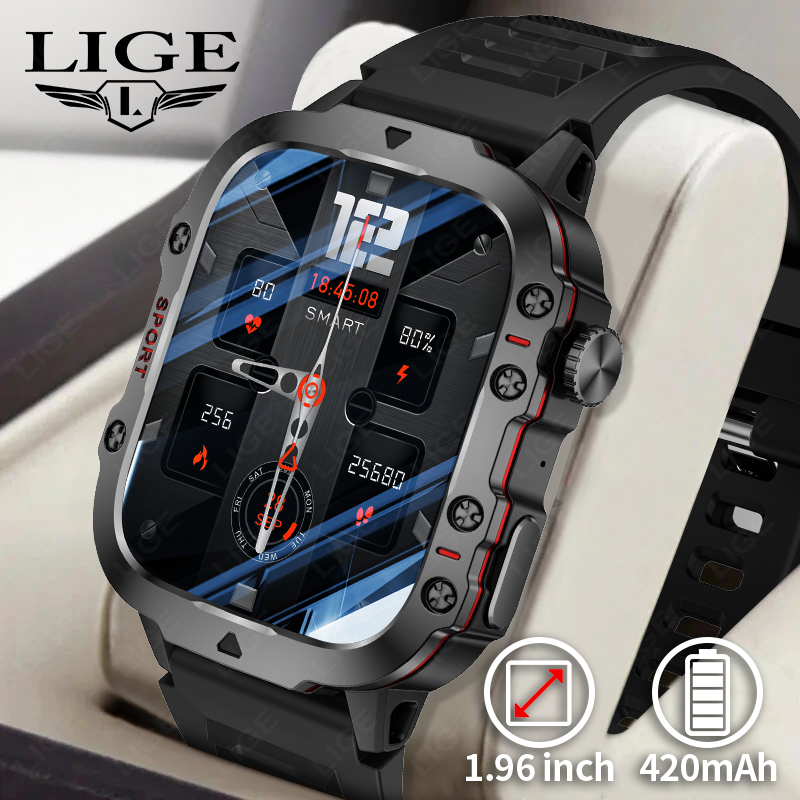 LIGE Outdoor Smart Watch Men 2 - огляд і ціна Smartwatch Faces