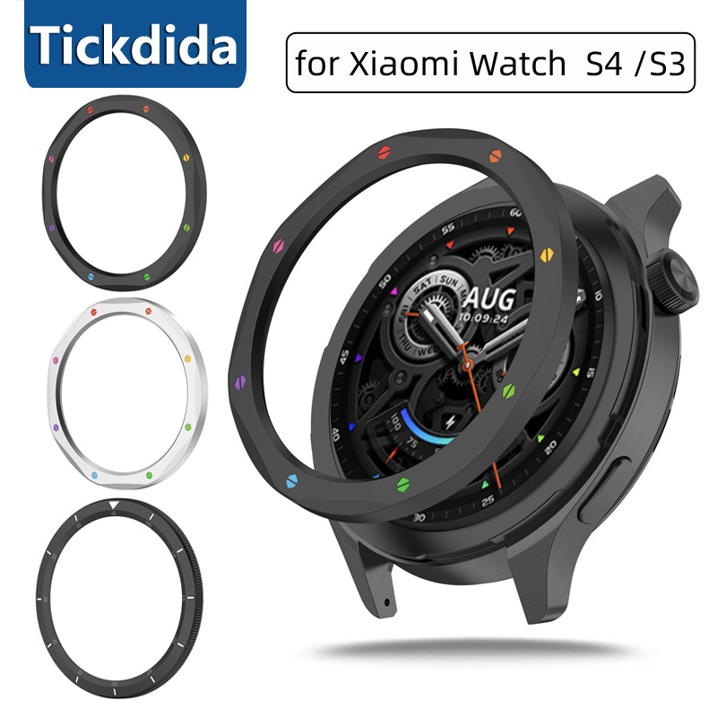 Metal Bezel Ring Case For Xiao - огляд і ціна Xiaomi Smartwatch Accessories