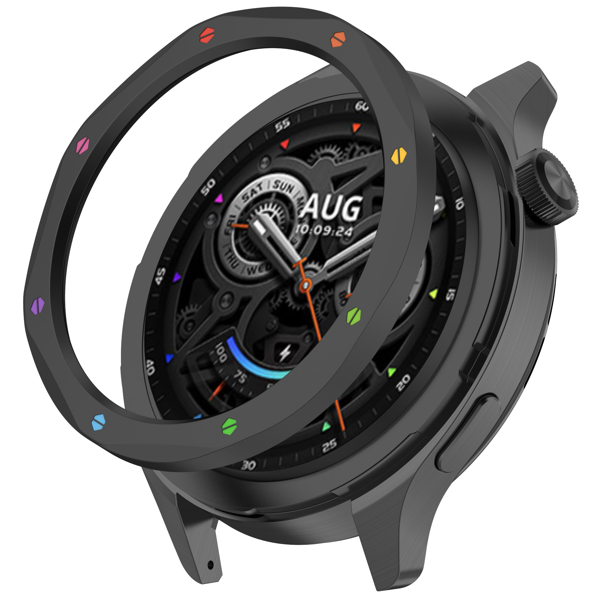 Metal Bezel Ring Case For Xiao - огляд і ціна Xiaomi Smartwatch Accessories