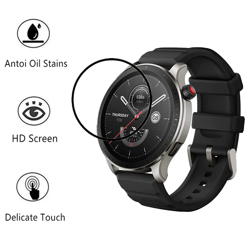 For Amazfit GTR 4 Screen Prote - огляд і ціна Garmin Smartwatch Accessories