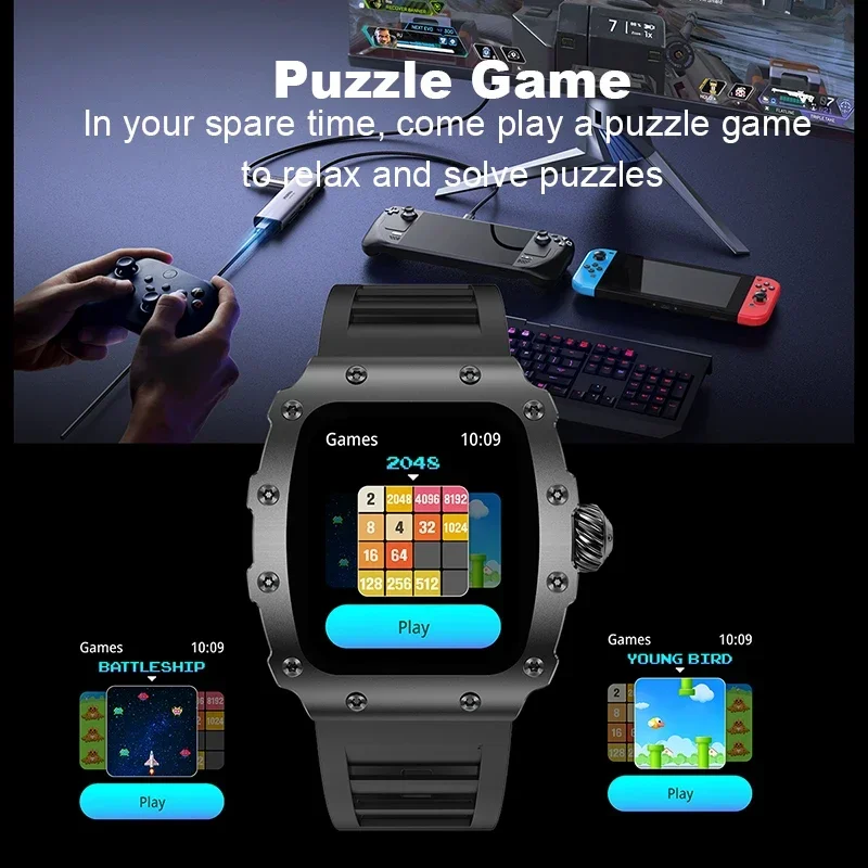 New Trend Smart Watch 1.76 inc - огляд і ціна Smartwatch Custom