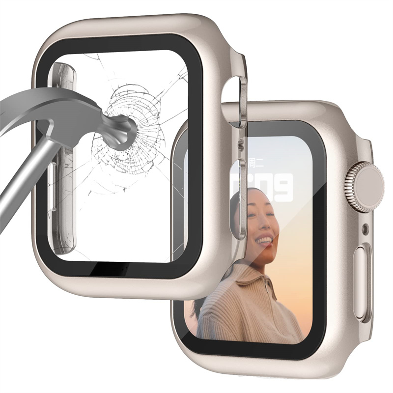Tempered Glass+ cover For Appl - огляд і ціна Garmin Smartwatch Accessories