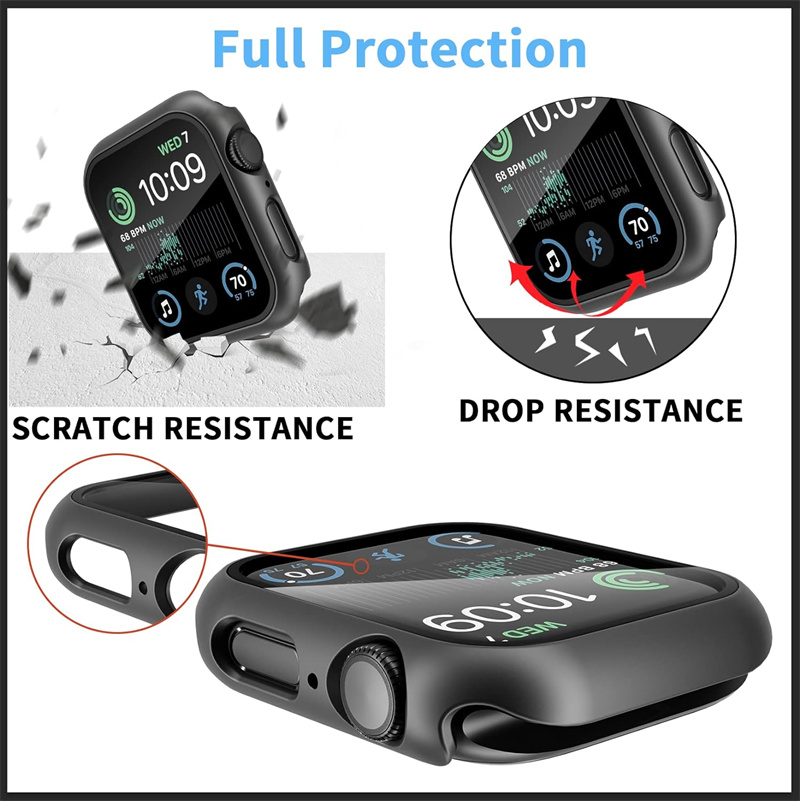 Tempered Glass+ cover For Appl - огляд і ціна Garmin Smartwatch Accessories