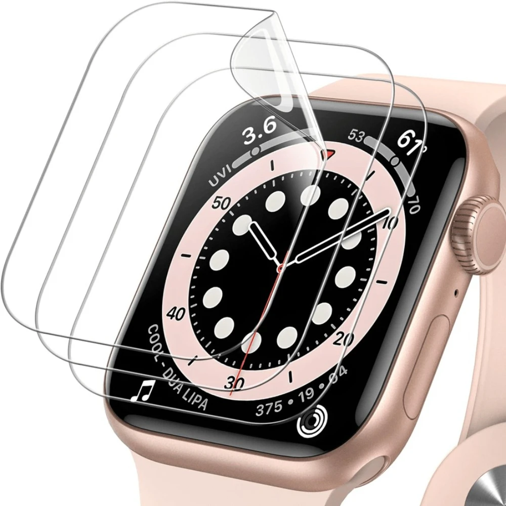 3PCS Hydrogel Film for Apple W - огляд і ціна Watch Case Bumper