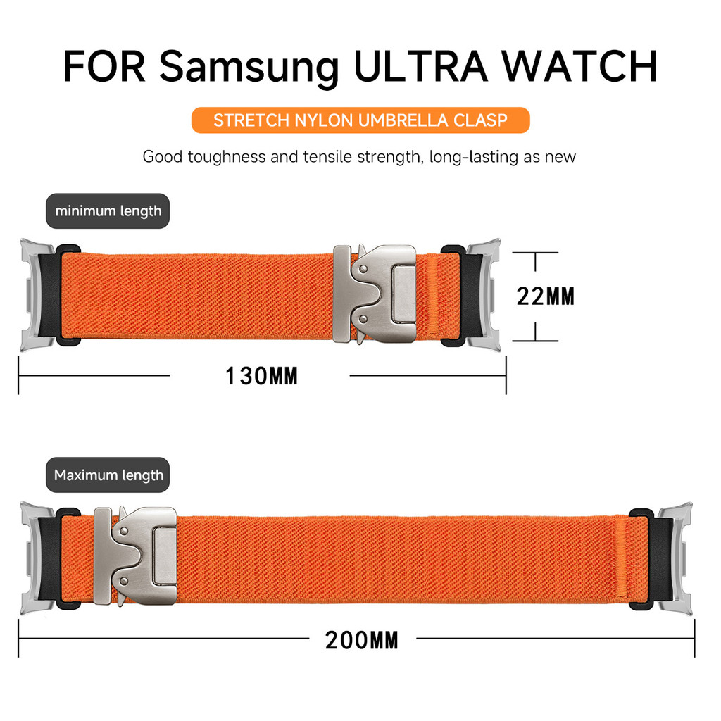 Nylon Strap For Samsung Galaxy - огляд і ціна Samsung Smartwatch Ultra Accessories