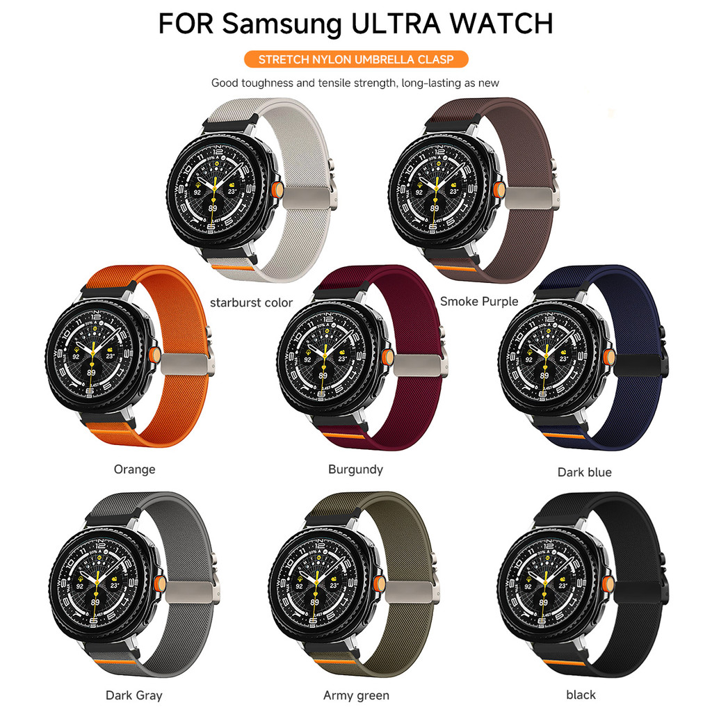 Nylon Strap For Samsung Galaxy - огляд і ціна Samsung Smartwatch Ultra Accessories