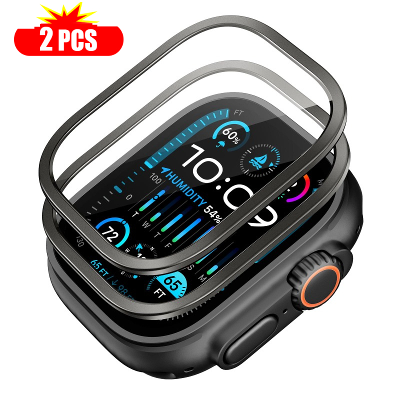 2pcs Tempered Glass for Apple  - огляд і ціна Smartwatch Watch Accessories For Women