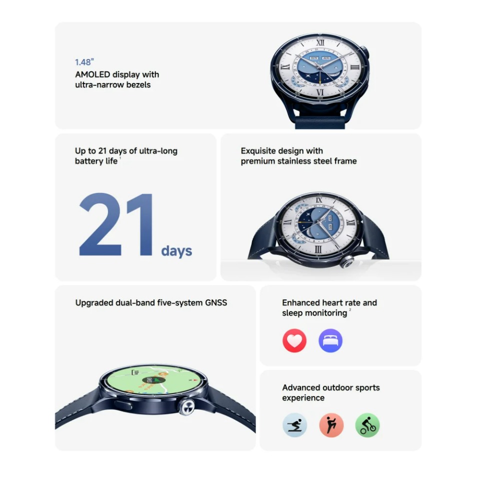 Global Version Xiaomi Watch S5 - огляд і ціна Smartwatch X
