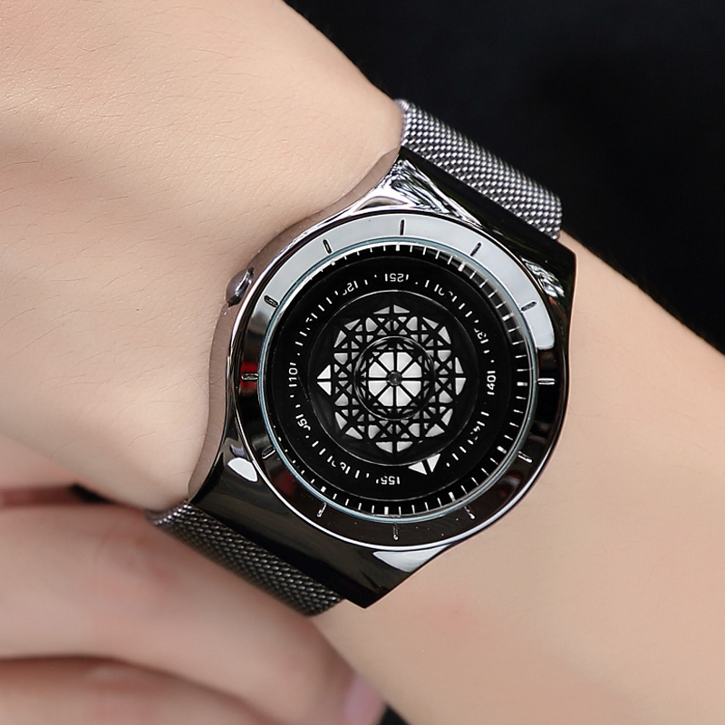 Geek Watches Men Minimalist Tu - огляд і ціна Stainless Mesh Band