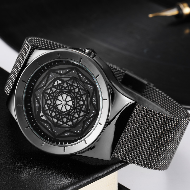 Geek Watches Men Minimalist Tu - огляд і ціна Stainless Mesh Band