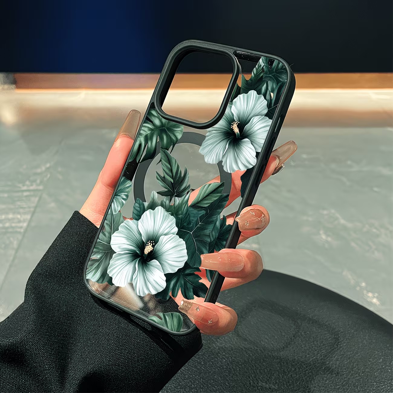 Green Floral Print Phone Case  - огляд і ціна Apple Iphone 16