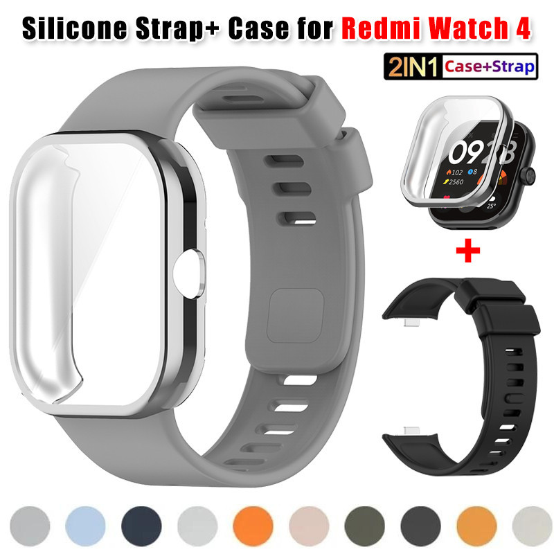 Watchband + Case For Xiaomi Re - огляд і ціна Xiaomi Smartwatch Accessories